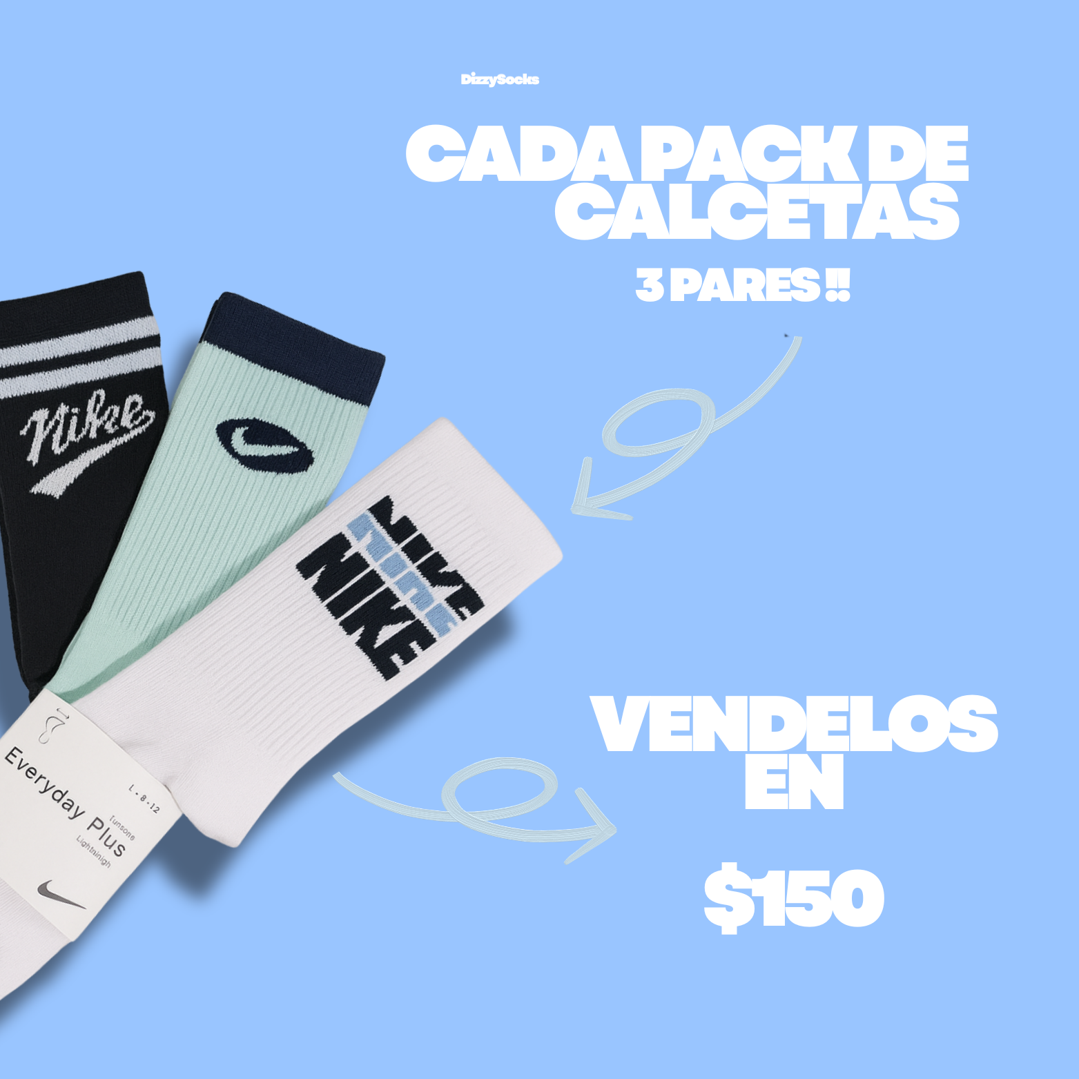 PRIMER MAYOREO CALCETAS 16 PACKS