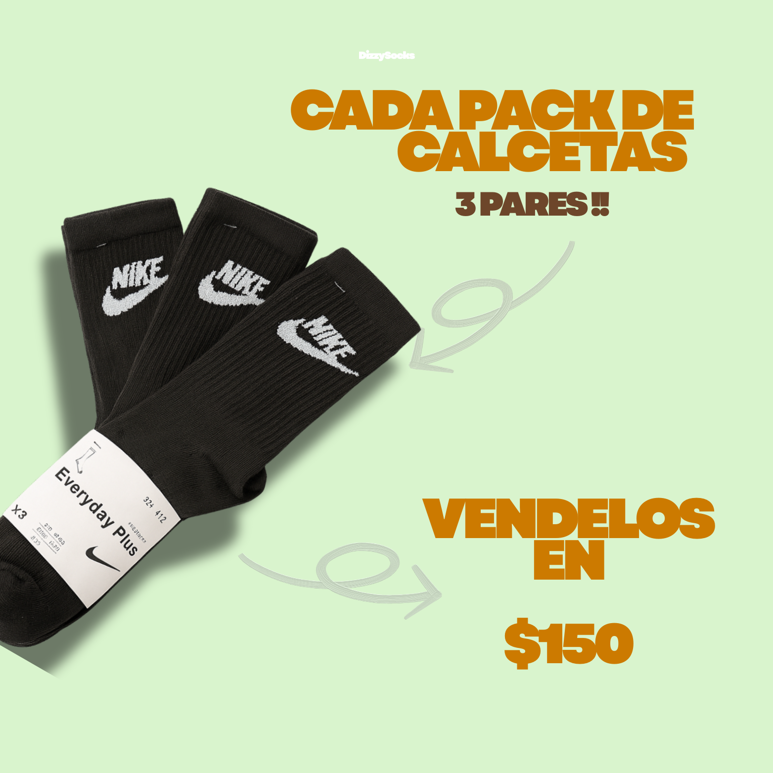 TERCER MAYOREO CALCETAS 60 PACKS